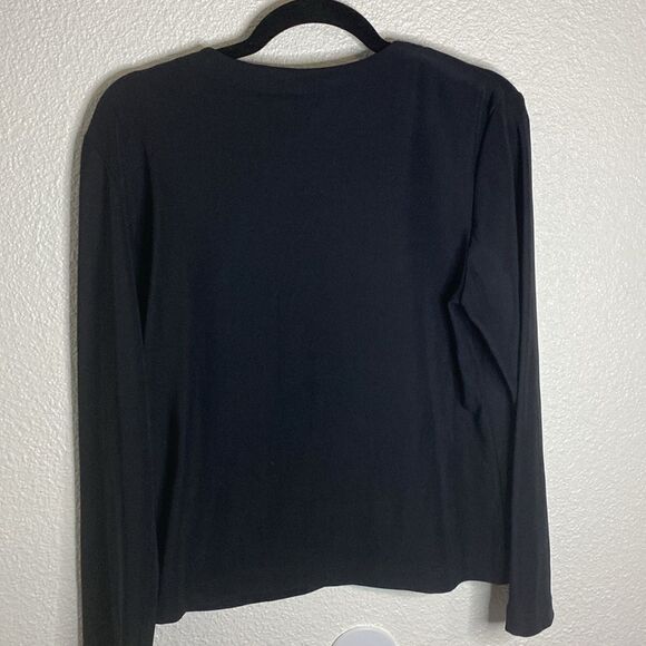 MDL- New York- Black button down- Size 14P - Picture 5 of 5